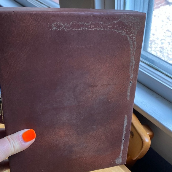 Vintage Backgammon Set Travel Brief Case - Picture 7 of 7